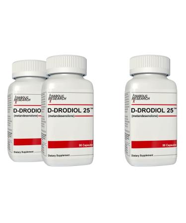 D-Drodiol 25 - Mass Strength & Power - 3 Month Supply
