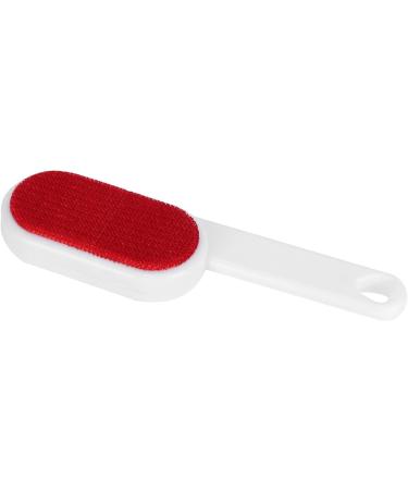Pet Fur Brush Set - Reusable & Washable Double-Sided Lint Remover for Clothes & Coats - Efficient Debris Cleaner in Red - Buy Online on GoSupps.com