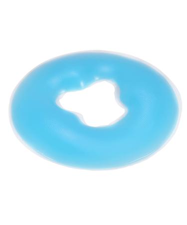 Soft Silicone Face Down Pillow for Relaxing Face SPA - Blue - Buy Online on GoSupps.com