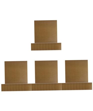 Beatifufu 40 pcs Salon Supplies Mini Straightener Curling Iron Heat Protector As Shownx4pcs 12x10cmx4pcs