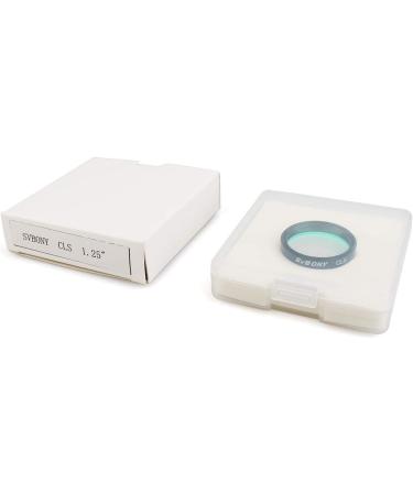 SVBONY Telescope Filter 1.25 inches CLS Filter City Light Pollution Reduction Filter Broadband Filter Suitable for Deep Sky Visual Astronomical Photography - Buy Online on GoSupps.com