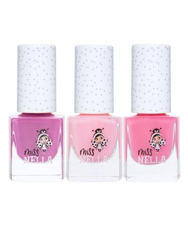 Buy Miss Nella Nail Dryer - Odorless Water-Based & Safe for Kids | Pink Glitter Nail Care - Buy Online on GoSupps.com