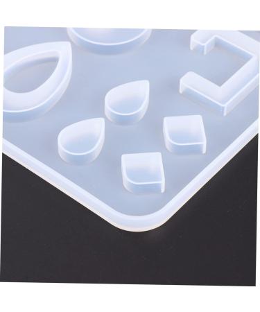 Lurrose 3 Pcs Ornaments Mold Sphere Epoxy Mold Resin Mold Resin Sphere Mold White Accessories Irregular - Buy Online on GoSupps.com