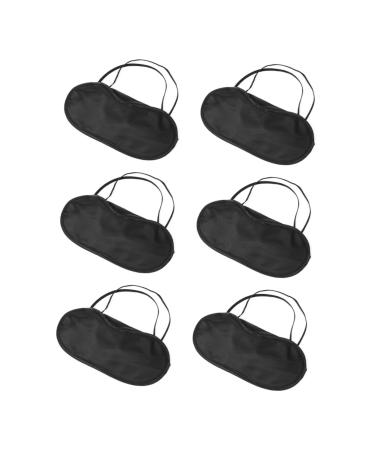 Beaupretty 12 Pcs Outdoor Camping Eye Mask Travel Portable Airplane Sponge