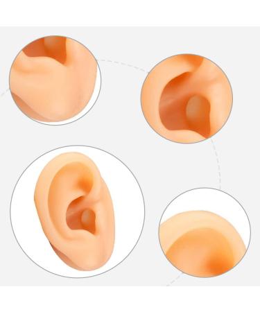 Realistic Silicone Left Ear Model for Ear Picking Piercing & Acupuncture - Human Ear Simulation for Training - Buy Online on GoSupps.com
