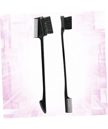 Set of 4 Makeup Eyelash Applicator Eyelash Comb Cleaning Brush Hairbrush Colleagues Eyebrow Comb Cosmetic Brush Double Makeup Brush Eyebrow Brush - Buy Online on GoSupps.com