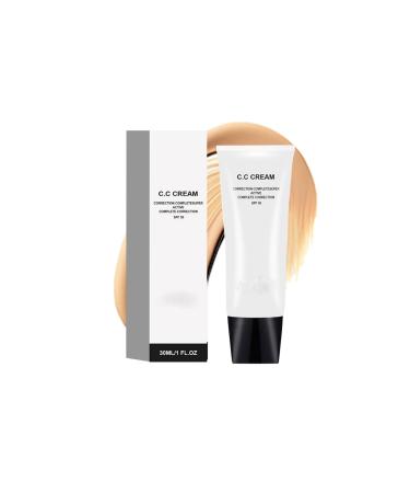 CC Cream Self-Adjusting Mature Skin CC Cream for Older Women La Complexion Adjustment CC Cream Self-Adjusting Mature Skin (Natural Color 11.8 4.7 2.1cm) Natural Color 1 count (Pack of 1)