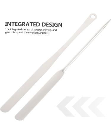 FRCOLOR Foundation Mixing Stick Makeup Spatula Korean Cosmetic Spatula For Blending Cream 17x25cm as shown - Buy Online on GoSupps.com