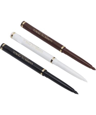 MIMEITOPA for beard shape template ergonomic design for precise cheek line neck line jaw line goatee sideburns styling waterproof long lasting mechanical pencil set with 3 colors - Buy Online on GoSupps.com