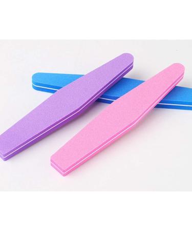 Obahdirry Professional Diamond Disposable Sponge Nail Buffer Sandpaper Nail File Buffer Polisher Block Nailfile Tools Acrylic - Buy Online on GoSupps.com