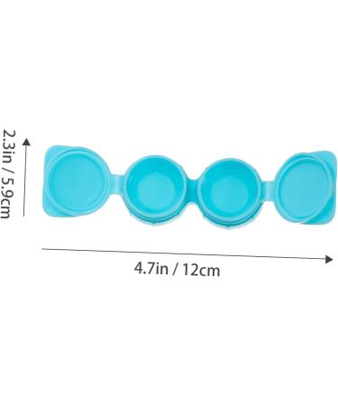 Lalafina 14th Double Glasses Case Tool Stand - Clear Mirror Film Contact Lens & Pencil Storage Container - Silent Vitamin Holder for Lentils - Buy Online on GoSupps.com