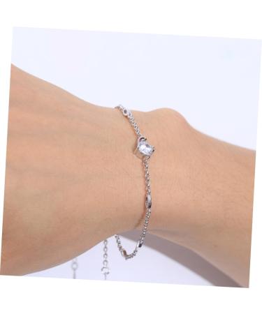 VALICLUD 12 Silver Bracelet Zodiac Charm Bracelet 925 Bracelet Zodiac Sign Bracelet Friendship Bracelet Bangles for Womens Bracelet for Women Bracelets for Women Miss Jewelry Constellation - Buy Online on GoSupps.com