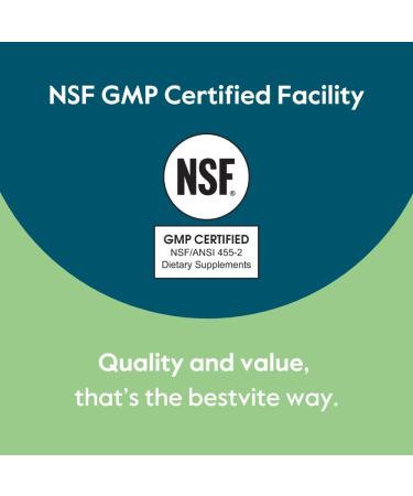 BESTVITE Vitamin B-2 100mg (240 Vegetarian Capsules) - No Stearates - No Dicalcium Phosphate - Vegan - Non GMO - Gluten Free - Buy Online on GoSupps.com