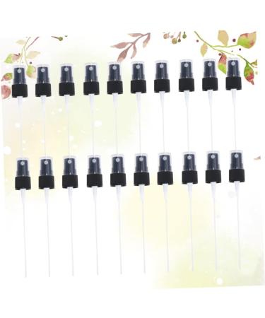 HAPINARY 20pcs Sparyer Accessories Portable Spray Bottle Cosmetic Bottles Spray Bottle Pump Perfume Spray Head Hand Soap Dispenser Shampoo Pump Spray Caps Essential Oil Spray Tops 15.00X2.00X2.00CM Black - Buy Online on GoSupps.com