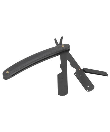 Professional Manual Beard Knife Holder - Ergonomic Wooden Stand for Men | Portable Beard Care Essential - Buy Online on GoSupps.com