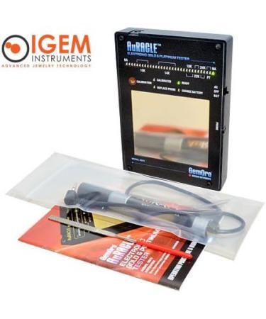 Gemoro Auracle AGT1 Electronic Gold Platinum Tester Complete Kit 6-24K - Buy Online on GoSupps.com