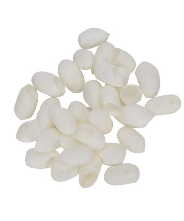 30pcs Silk Ball Facial Cleanser Balls Skin Care Scrub Face Massage Silkworm for Blackhead Removal Shrink Pores Face Skin Cares Exfoliate - Buy Online on GoSupps.com