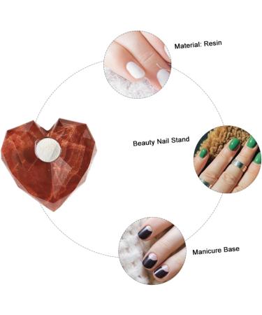 4sets Nail Practice Holder Nail Tips Display Stand Nail Art Showing Board Nail Art Display Board Diy Nail Practice Stand Nail Tip Display Stand Nail Art Tool Aurora Love Resin - Buy Online on GoSupps.com