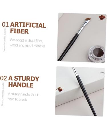 DOITOOL 6 Pcs Eyebrow Brush Makeup Brush Thin Precision Eyeliner Brush Angled Concealer Brush Eye Gel Eyes - Buy Online on GoSupps.com