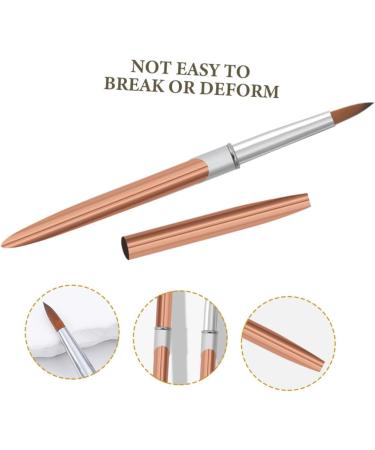 Healeved Metal Rod Nail Art Pen Nail Art Liner Nail Art Pens Nail Art Brush Manicure Liner Brush Nail Brushes for Nail Art Nail Drawing Pens Striping Stripe Aluminum Manicure Tools 17.40X1.00X1.00CM As Shown - Buy Online on GoSupps.com