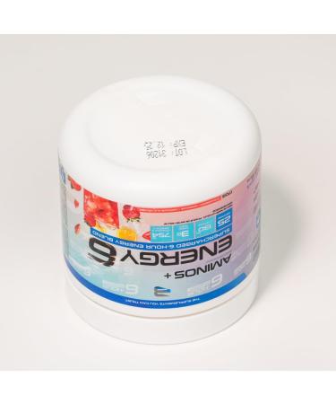 Amino+Energy6-6-Hour Energy Supplement with Amino Acids Vitamins Minerals and Stimulants - Boost Focus and Energy - (Strawberry Lemonade) - Buy Online on GoSupps.com