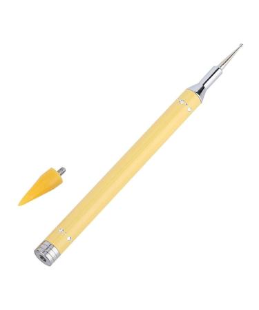Buy Nail Punctuation Pen - Two-Sided Bonbon Colored Manicure Tool (Yellow) | International Shipping Available - Buy Online on GoSupps.com