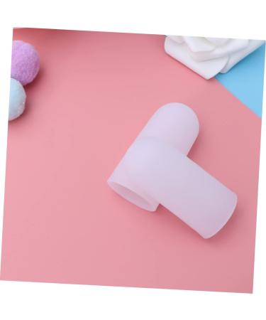 HEALEEP Toe Straightener & Bunion Spreader Gel Protectors - Foot Dilator & Thumb Protector for Bunion Relief - White Toe Separator pair - Buy Online on GoSupps.com