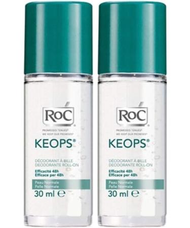 RoC - Keops Roll-on Deodorant - Fragrance-free - Alcohol-free - Pack of 6 x 30 ml (6) - Buy Online on GoSupps.com