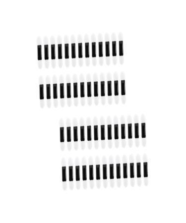 MAGICLULU 200 Pcs Makeup Eyeshadow Brush Facial Sponges Eyeshadow Brush Sponge Brush Eyeshadow Sponge Brush