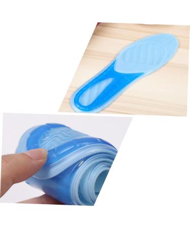 FOMIYES Anti-Slip Feet Cushion Pads - Breathable Gel Insoles for Sports - Thick Blue Insole - 28x8.5cm - International Shipping Available - Buy Online on GoSupps.com