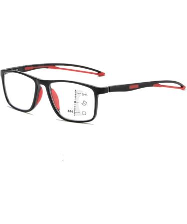 Buy Iynwbjts HD Multifocus Reading Glasses - Ultra-Light TR90 Anti-Blue Light Sand Black & Red Legs 1.50 Diopter - International Shipping Available - Buy Online on GoSupps.com