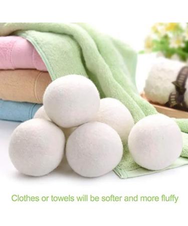 100% Natural Wool Dryer Balls for Eco-Friendly Fabric Softening - Buy Online on GoSupps.com