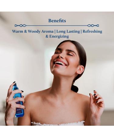 Blue Nectar Niraa Woody Oudh Body Mist for Hydrating Long Lasting Fragrance (100ml) Wood 3.4 Fl Oz - Buy Online on GoSupps.com