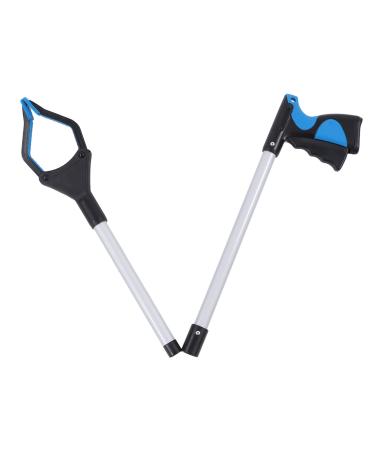 REACHER Grabber Pickup Tool durable portable working Trash Grabber Blue Black Folding Design for at home for the office for camping