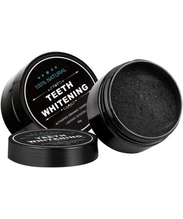 Activated Charcoal Teeth Whitening Powder & Natural Toothpaste with Bamboo Toothbrush - Buy Online on GoSupps.com