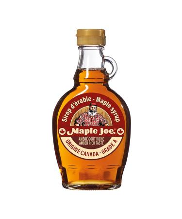 12 x 250g - 190ml Canadian Maple Syrup Bottles Maple Joe