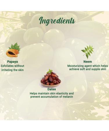 Biotique BIO PAPAYA Revitalizing Tan-Removal Scrub 75gm/2.65 Fl.Oz | Exfoliating Face Scrub - Buy Online on GoSupps.com