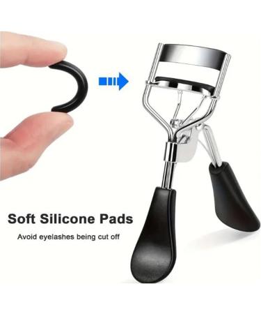 H&R Eyelash Curler 3 in 1 Lash Curler Kit with 5 Extra Replacement Refill Pads and 2 Eyebrow Brushes Eyelash Applicator Portable Makeup Tool for All Eye Shapes - Buy Online on GoSupps.com