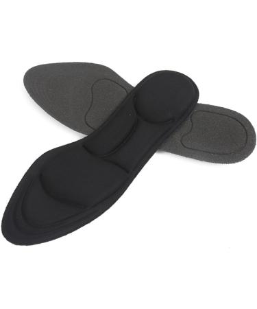 Beaupretty 2pcs Absorption Pad Women Insoles for Shoes Orthotic Insoles Shoe Insoles Arch Support Shoe Insert High Arch Support Insoles Plantar Insoles Shoe Mat Miss Sponge Sports Blackx2pcs mediumx2pcs - Buy Online on GoSupps.com