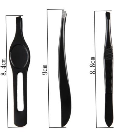 minkissy 1 Slant Tip Tweezers Tweasers Eyebrow Clips Facial Hair Removal Tweezers Eyebrow Shaping Tool Splinter Tweezers Eyebrow Plucker Make up Kit Eyebrow Clip Tweezers Fragments Face - Buy Online on GoSupps.com