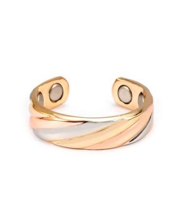 Magnetic Therapy Ring for Men and Women 3500 Gauss Magnet Can Relieve Arthritis Pain and Migraines Style I - Buy Online on GoSupps.com