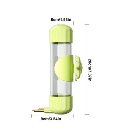 Quotent Bird Cage Water Dispenser - 200ml Automatic Water Bottle for Birds Ideal for Parrots & Small Pets - Buy Online on GoSupps.com