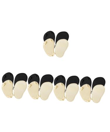 FOMIYES Metatarsal Foot Pads 10 Pairs Forefoot Pad Comfort Insoles Cushion Socks Insoles for Sandals Foot Pads for Dancer Sesamoiditis Metatarsal Toe Pads Metatarsal Pad Sponge Supplies