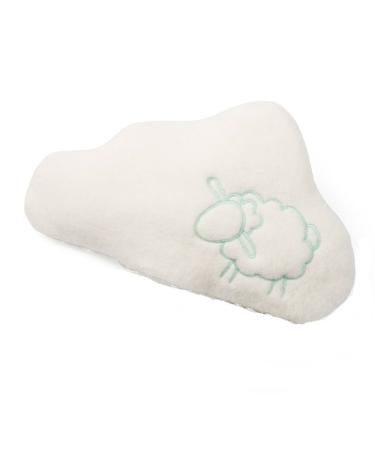 Green woodpecker grape core cloud warming pillow for babies & toddlers for flatulence & abdominal pain fluffy white green sheep embroidery (183-V4) - Buy Online on GoSupps.com