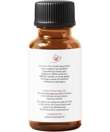 Jasmine Essential Oil (1 oz) - Premium Quality Aromatherapy | Essential Delights - International Shipping Available - Buy Online on GoSupps.com