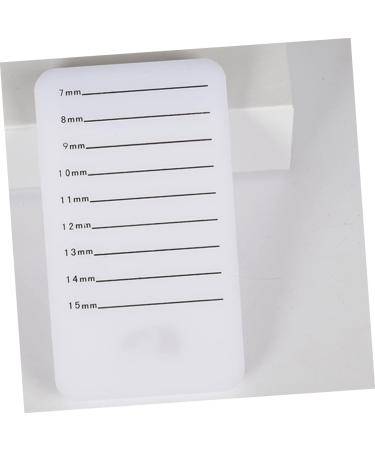 Plateau Transparent pour Extensions de Cils Support de Pesage pour Colle Faux Cils Palette de Maquillage pour Application Facile - Buy Online on GoSupps.com