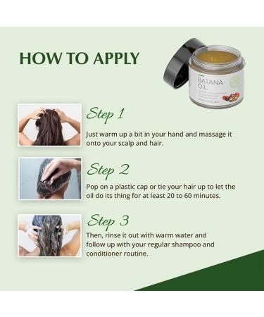 Batana Oil Hair Growth Agent - 100% Pure & Natural Enhances Thickness for Men & Women 3.52 Oz (2 Units) - International Shipping Available - Buy Online on GoSupps.com