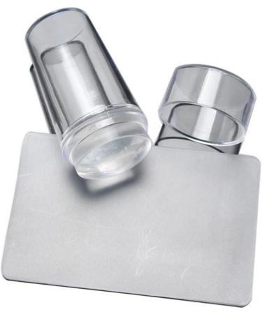 Healeved 2 Sets Nail Art Accessories Clear Nail Stamper Gel Nail Kits Gel Kit for Nail Art Tool Gel Nail Stamping Monomer Acrylic Nail Liquid Nail Art Stamping Kit Manicures Tools French - Buy Online on GoSupps.com