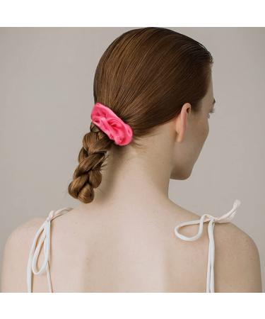 16 Pack Hot Pink Satin Scrunchies - Bridesmaid Proposal and Bachelorette Party Favors - Buy Online on GoSupps.com
