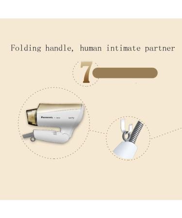 ADITAM Professional Hair Dryer 1600W Negative Ionic Blow Dryer with 2 Speed and 3 Heat Settings Cool Shut Button Double The Comfort - Buy Online on GoSupps.com